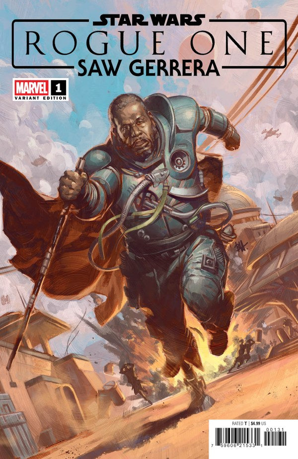 Star Wars: Rogue One – Saw Gerrera #1 Ben Harvey Variant (SlightlyBent)