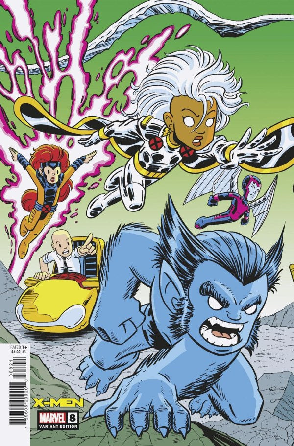 X-Men #8 & Uncanny X-Men 7 Chris Giarrusso Crossover Connecting Variant (Set)