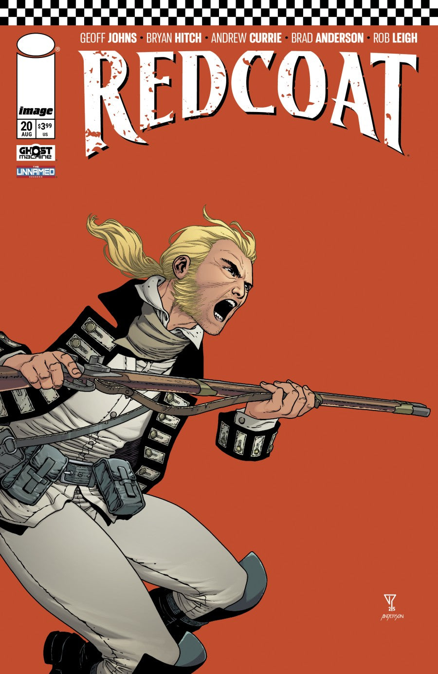 Redcoat #20 Cover B Francis Portela Variant