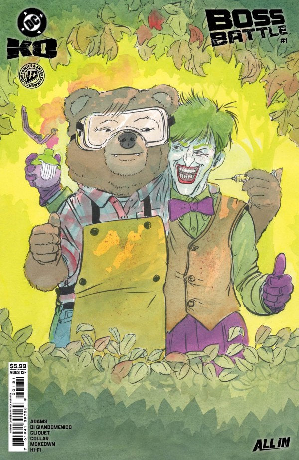 DC K.O.: Boss Battle #1 Cover C Patrick Horvath Variant