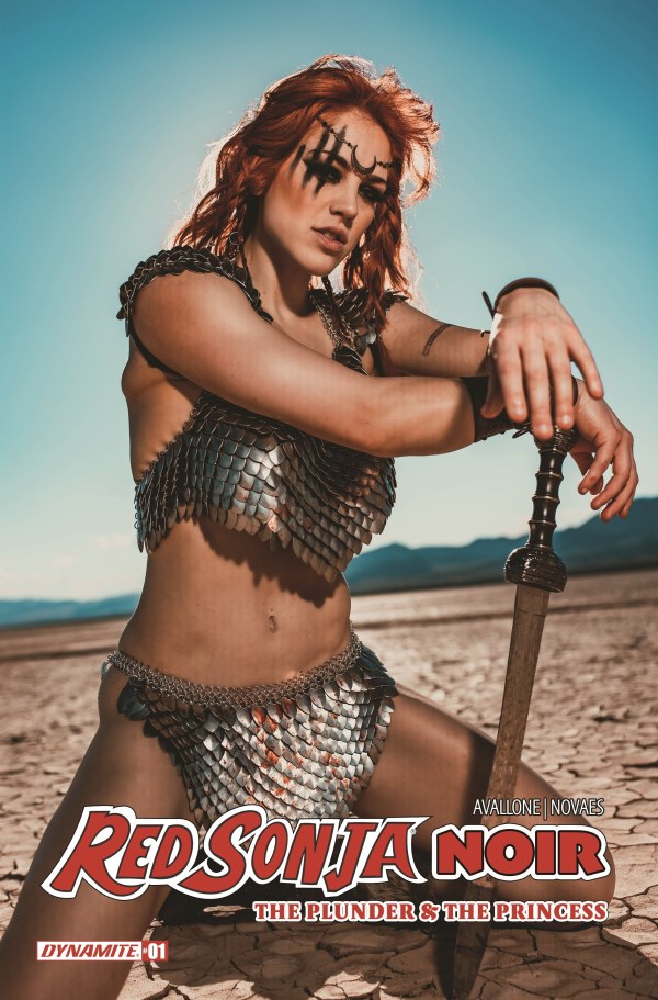 Red Sonja Noir: The Plunder & The Princess #1 Cover C Cosplay Variant
