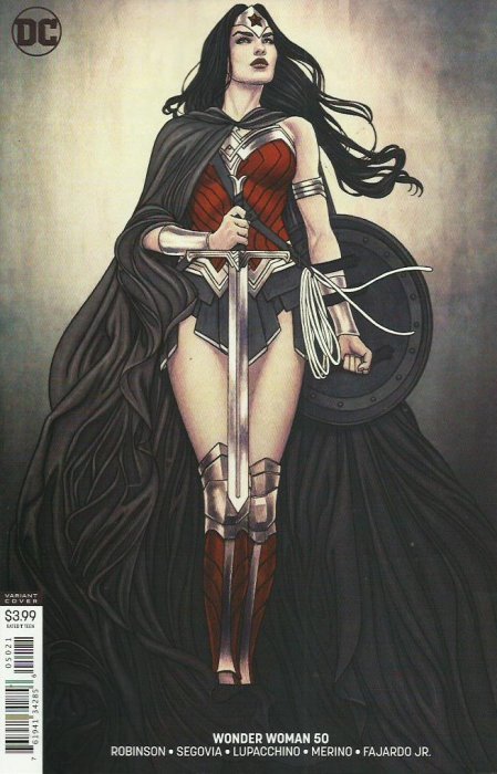 Wonder Woman #50 Cover B Jenny Frison Variant (2018)
