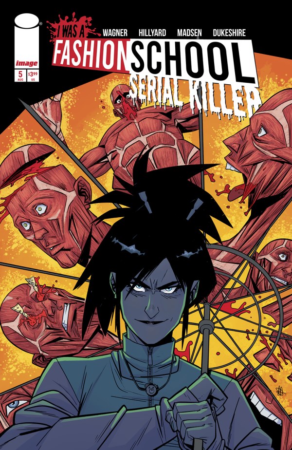 I Was a Fashion School Serial Killer #1-5 Main Cover Full Set