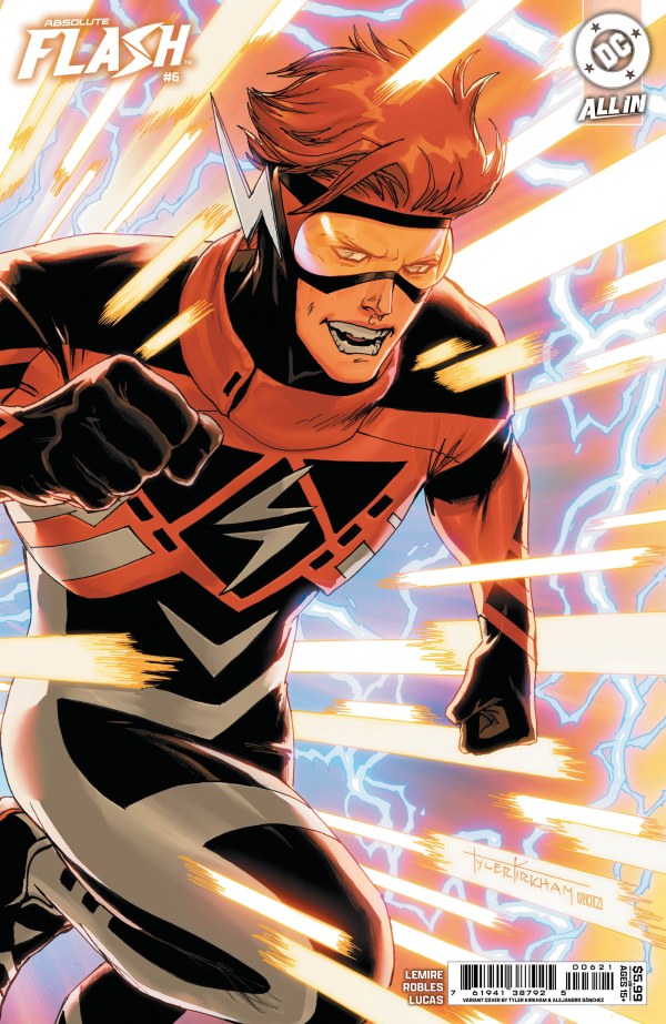 Absolute Flash #6 Cover C Tyler Kirkham Variant