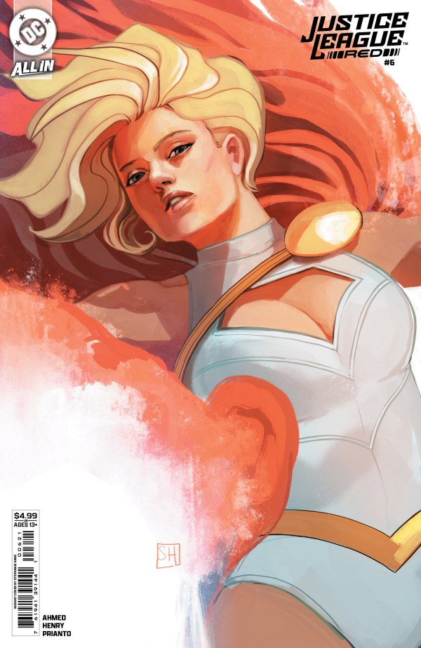 Justice League Red #6 Cover B Stephanie Hans Variant