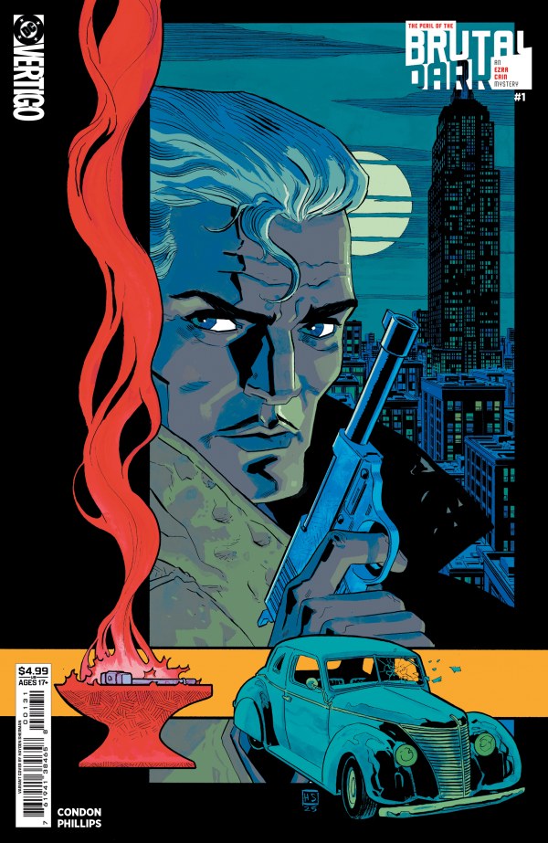 The Peril of the Brutal Dark: An Ezra Cain Mystery #1 Cover C Hayden Sherman Variant