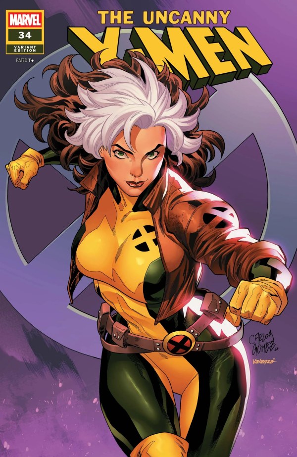 Uncanny X-Men #34 Carlos Gómez Rogue Variant