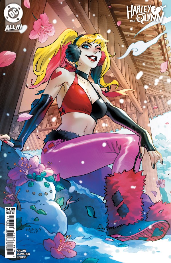 Harley Quinn #58 Cover E Haining Sweater Weather Variant