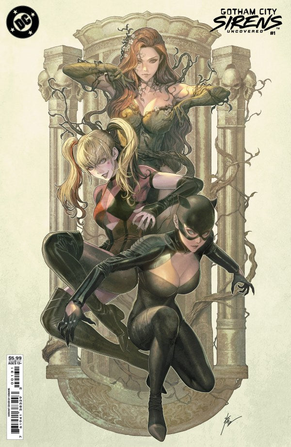Gotham City Sirens: Uncovered #1 Cover B Homare Variant