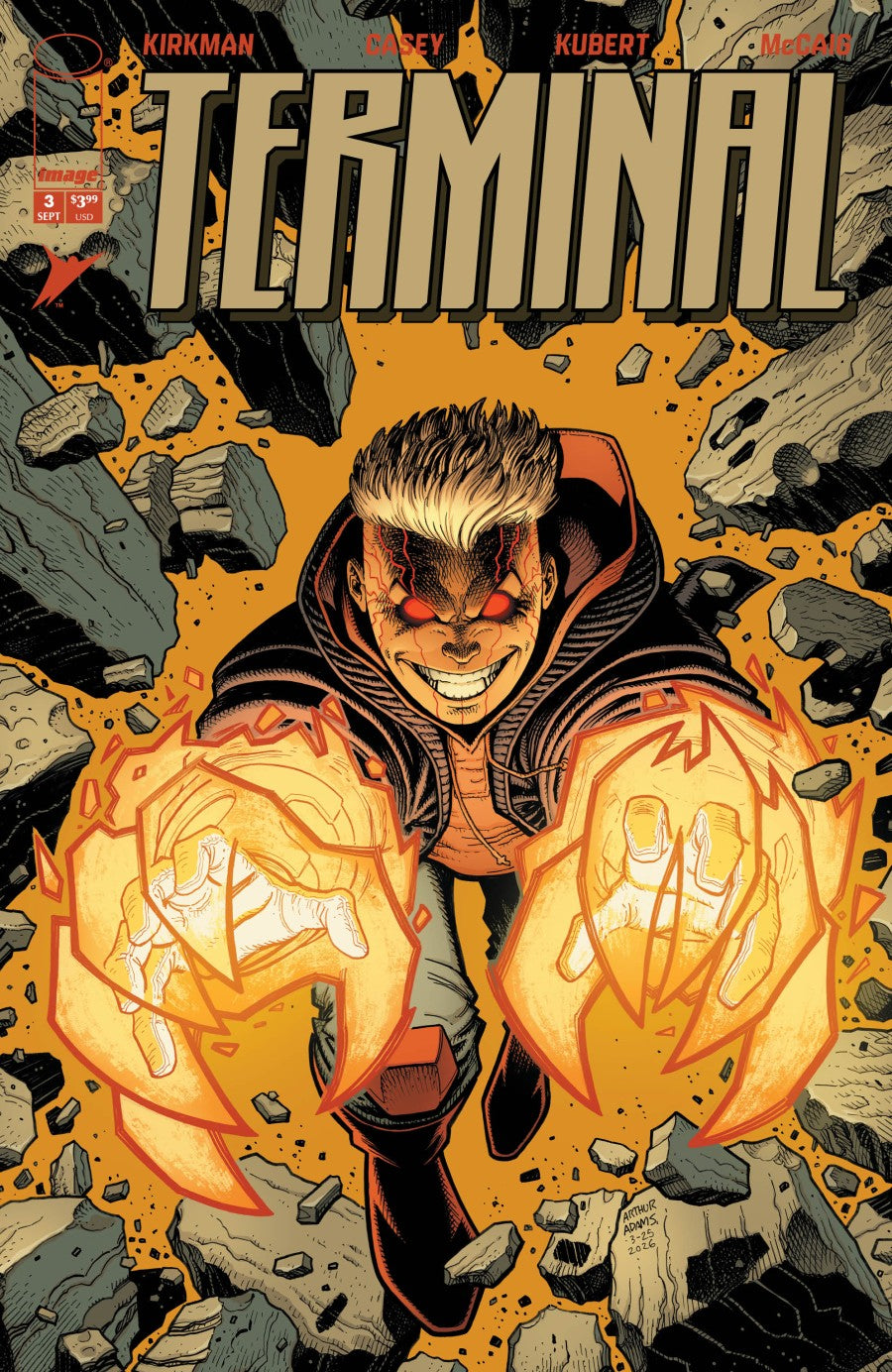 Terminal #3 Cover C Arthur Adams Variant