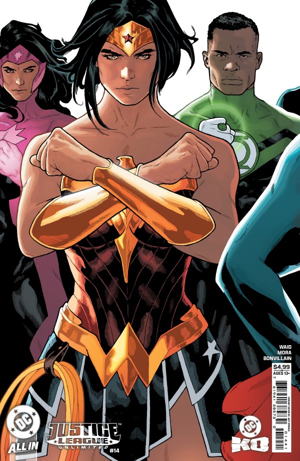 Justice League Unlimited #14 Cover C Jeffrey Spokes Connecting Variant