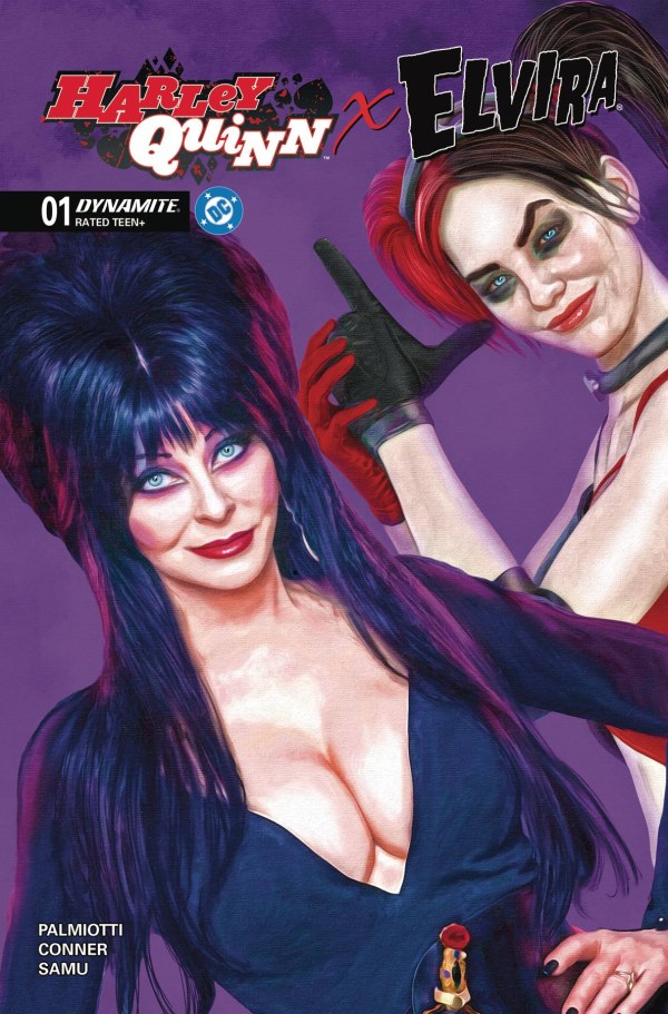 Harley Quinn X Elvira #1 Cover E Mark Spears Variant