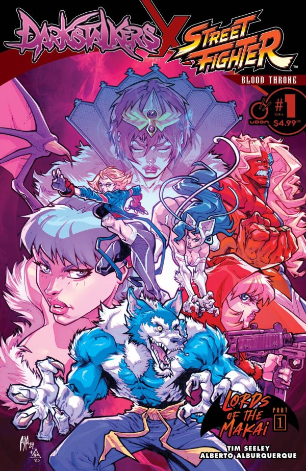 Darkstalkers X Street Fighter: Blood Throne #1