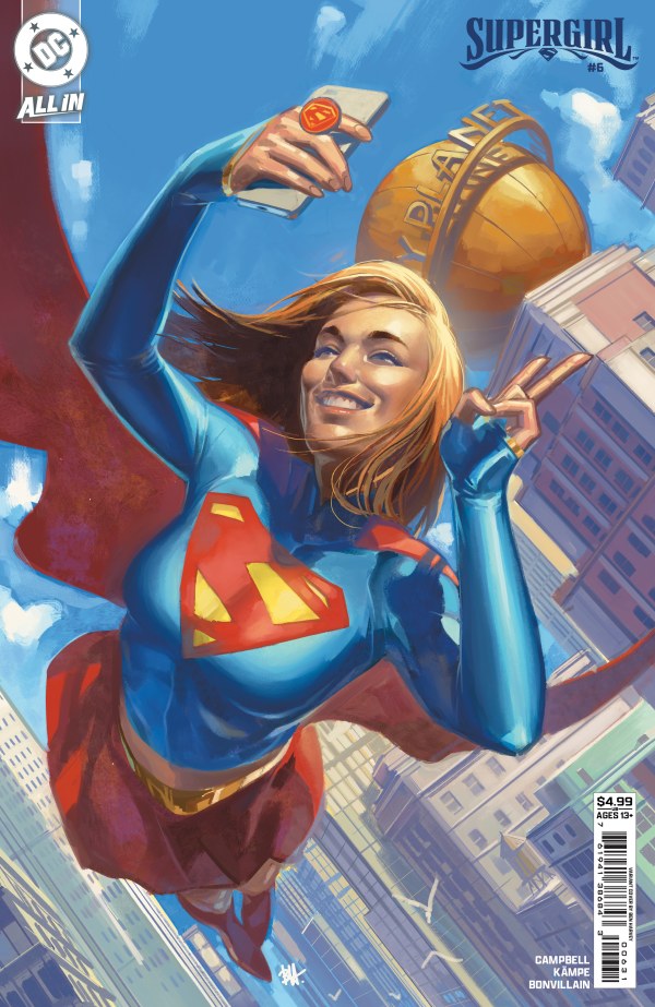 Supergirl #6 Cover C Ben Harvey Variant