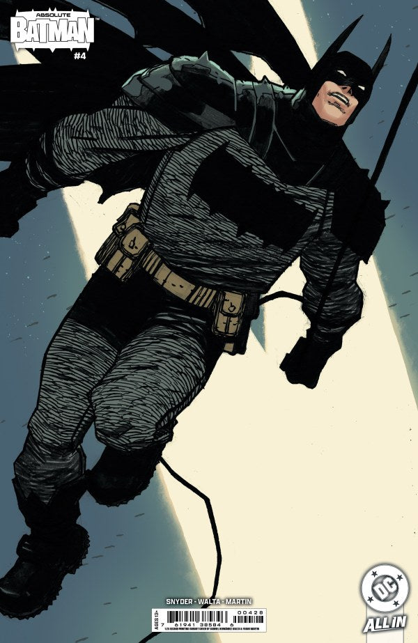 Absolute Batman #4 2nd Printing 1:25 Gabriel Hernández Walta Variant