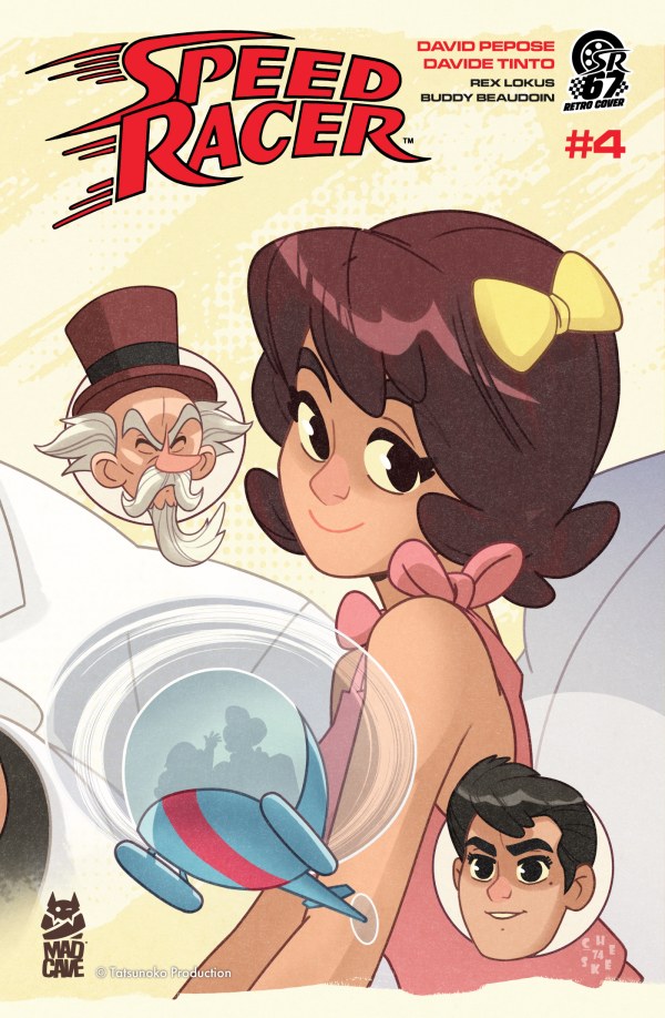 Speed Racer #4 Cover B Sean Galloway Connecting Variant