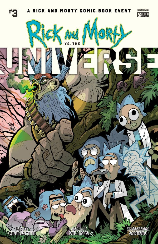 Rick and Morty vs. the Universe #3 Cover B Troy Little Variant