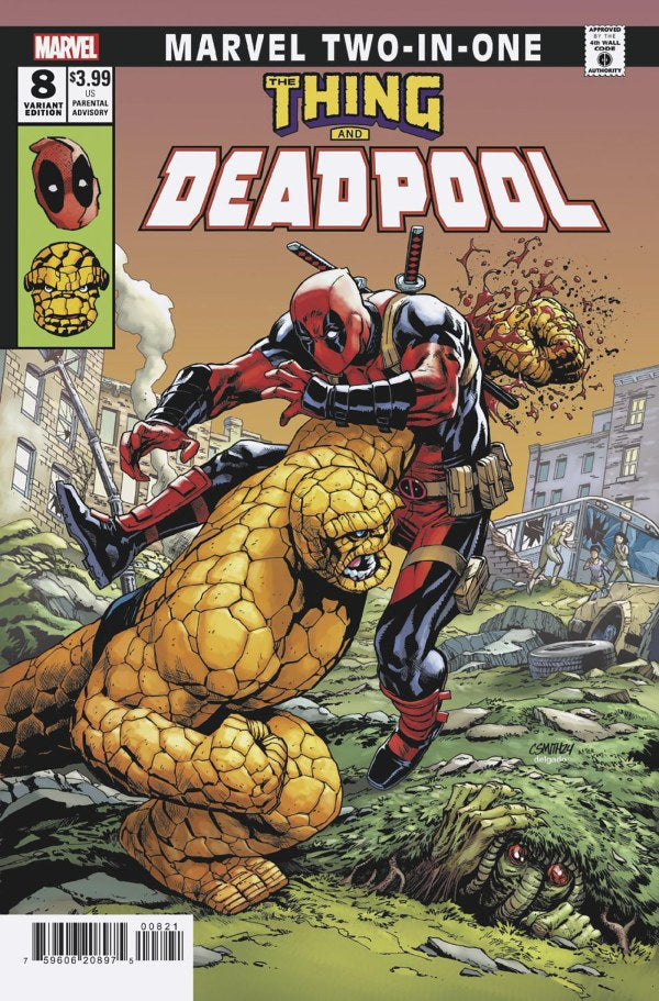 Deadpool #8 Cory Smith Marvel Two-in-One Variant