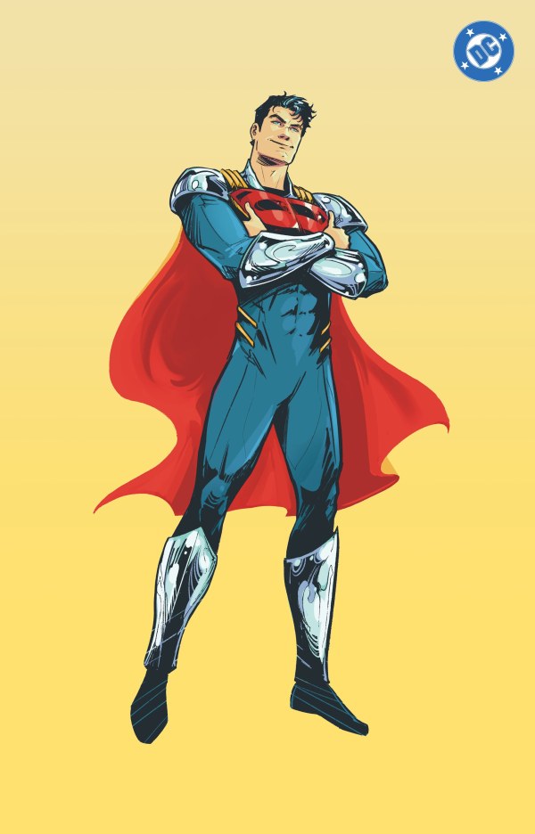 Superman #36 Cover F Skylar Patridge Corner Box Spot Foil Virgin Variant