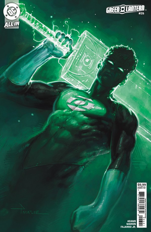 Green Lantern #26 Cover B Davide Paratore Variant