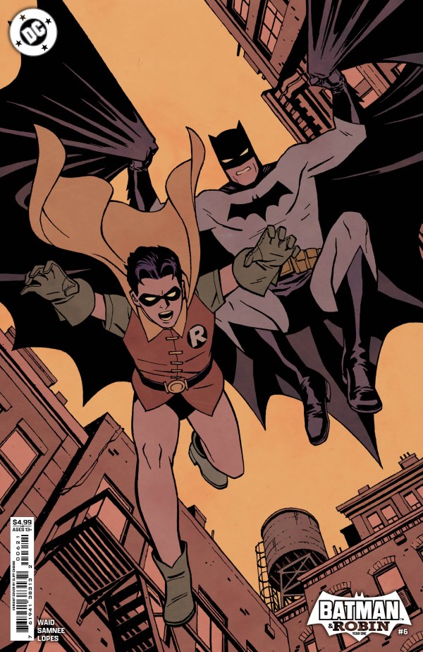 Batman and Robin: Year One #6 Cover B Cliff Chiang Variant