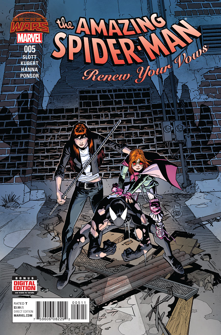 The Amazing Spider-Man: Renew Your Vows #1-5 Full Set (2015)
