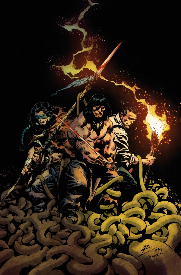 Conan: Scourge of the Serpent #4 Cover D Roberto De La Torre Virgin Variant
