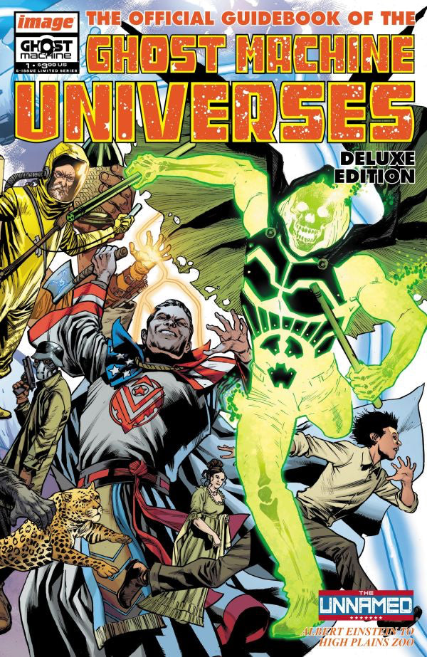 Ghost Machine: The Official Guidebook #1 Cover B Bryan Hitch Variant