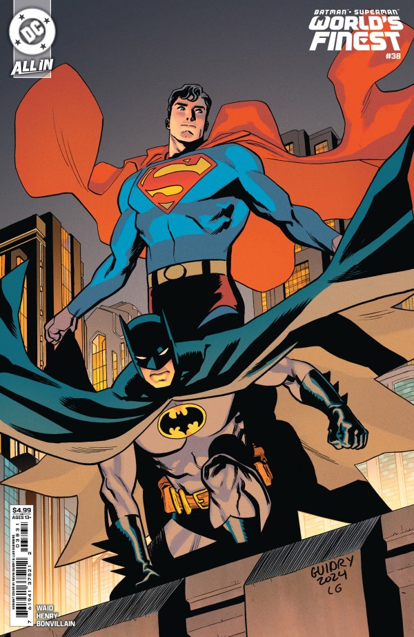 Batman / Superman: World's Finest #38 Cover B Gavin Guidry Variant