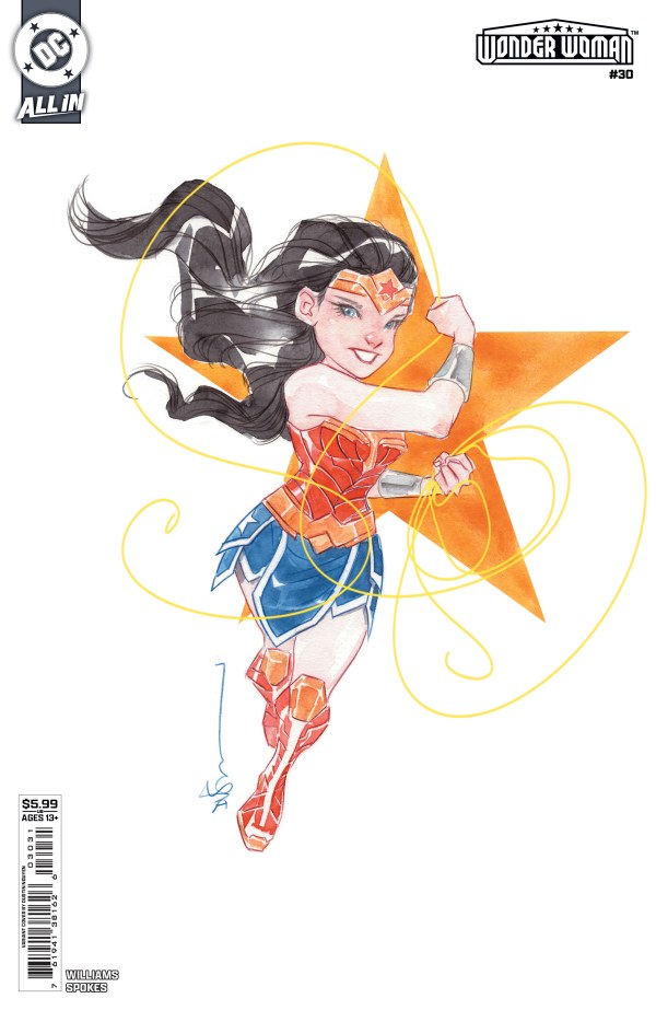 Wonder Woman #30 Cover C Dustin Nguyen Variant Overview Contributions