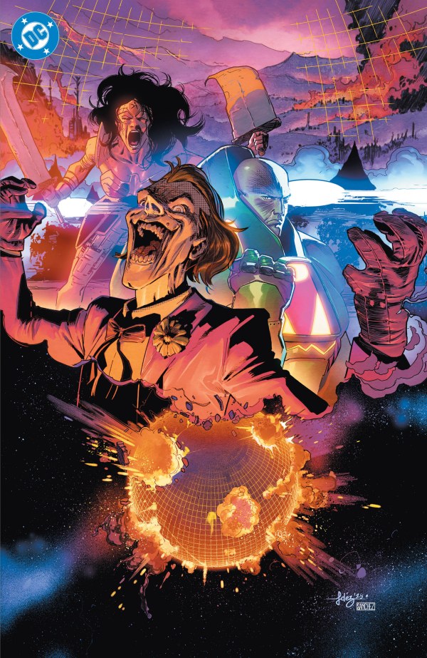 DC K.O. #3 Cover J Javier Fernández Foil Virgin Variant