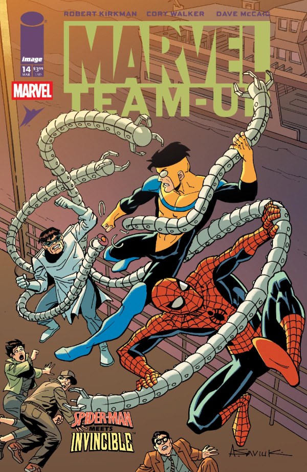 Marvel Team-Up Facsimile Edition #14 Cover F Alex Saviuk Variant