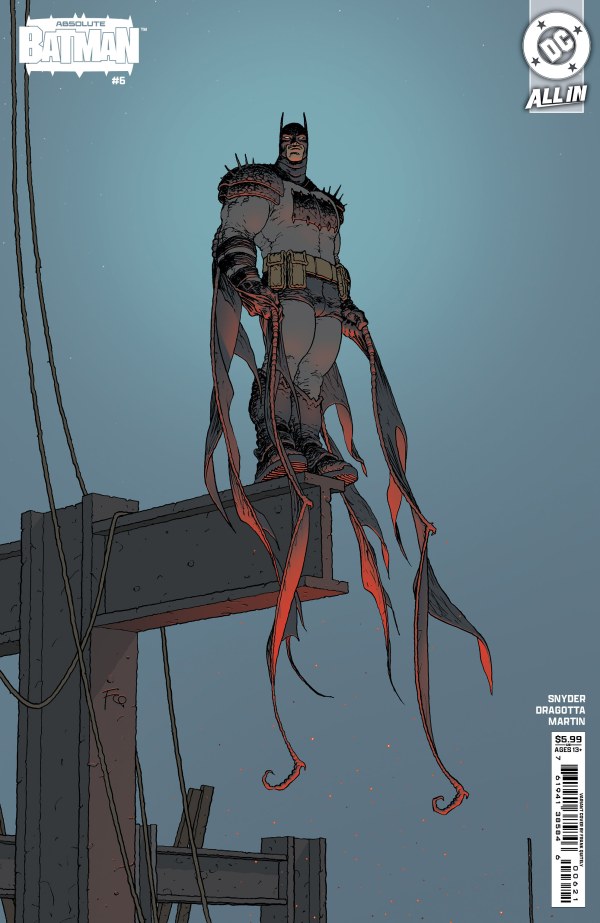 Absolute Batman #6 Cover B Frank Quitely Variant