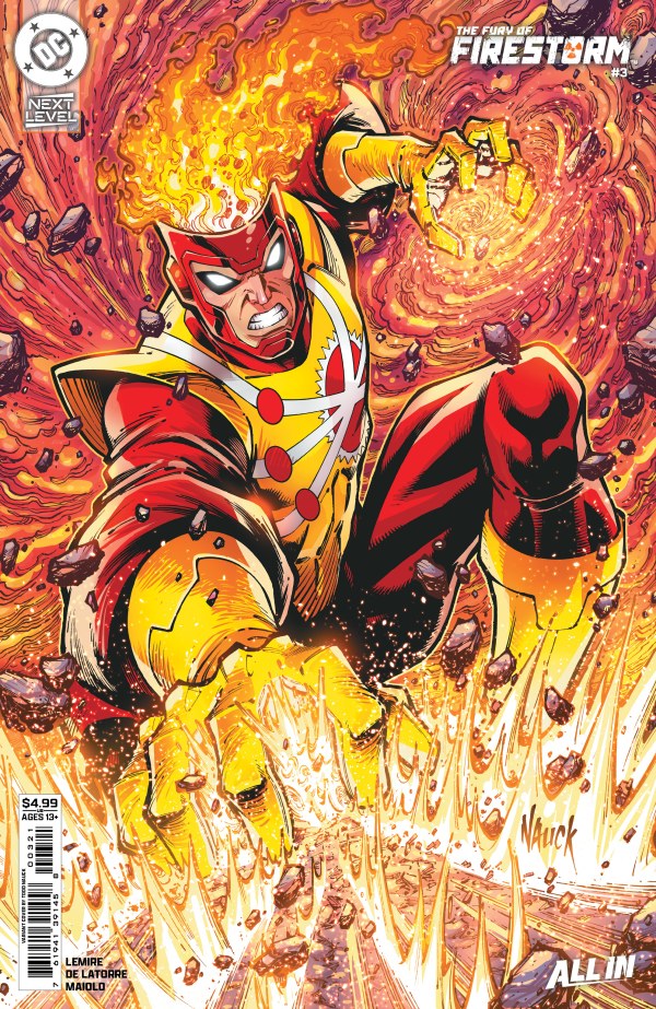 The Fury of Firestorm #3 Cover B Todd Nauck Variant