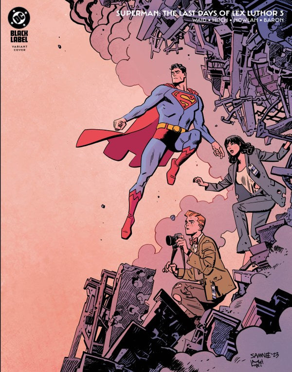 Superman: The Last Days of Lex Luthor #3 Cover B Chris Samnee Variant
