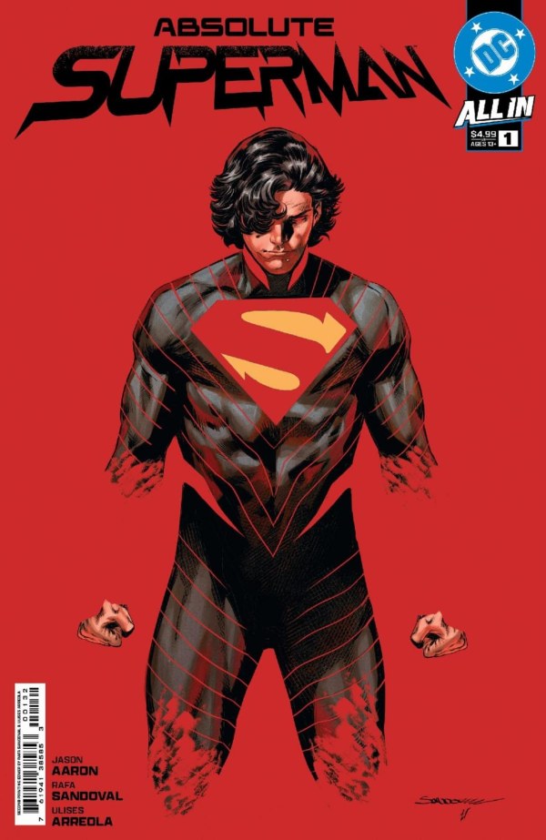 Absolute Superman #1 2nd Printing Rafa Sandoval (FOMO Books Exclusive)