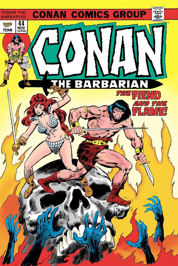Conan the Barbarian: The Original Comics Omnibus Vol. 2 HC John Buscema DM Edition