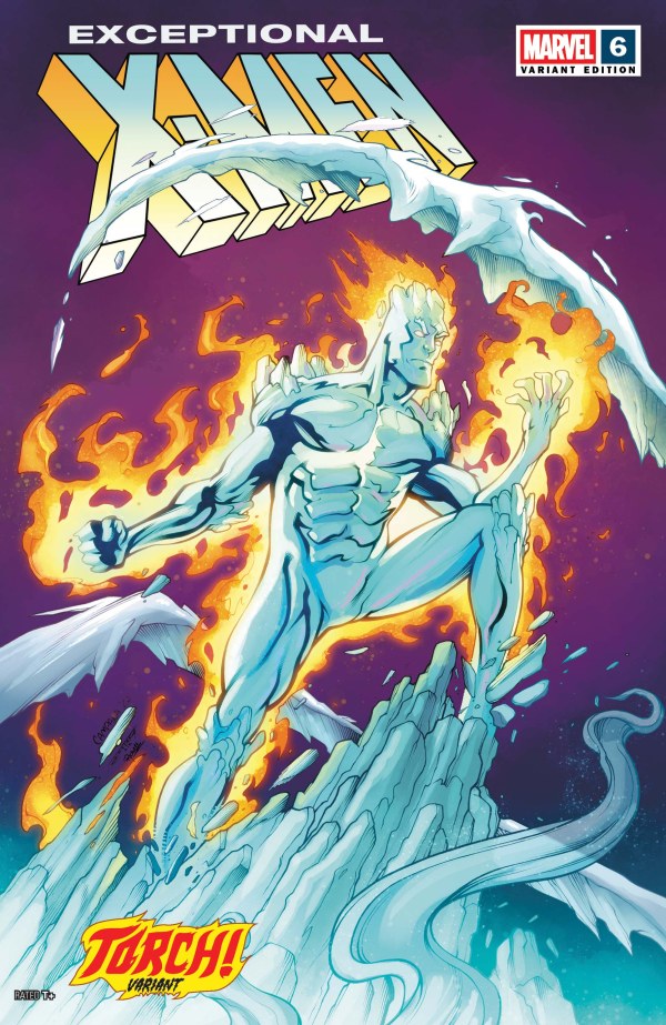 Exceptional X-Men #6 Chris Campana Torch! Variant