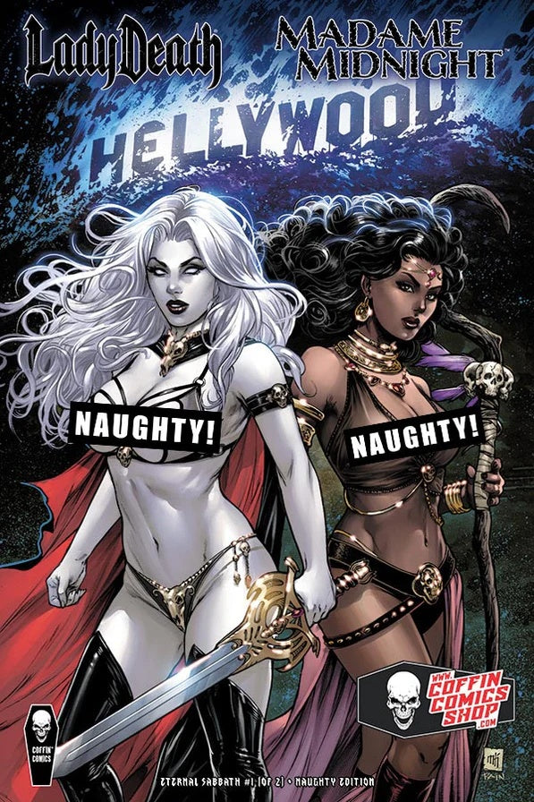 Lady Death: Eternal Sabbath #1 Mike Krome Naughty Variant
