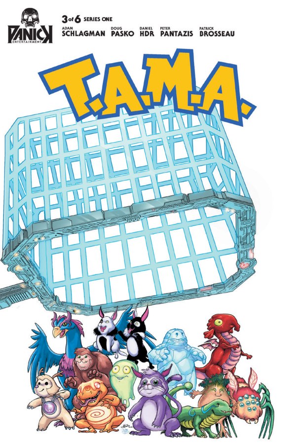 T.A.M.A. #3 Cover B Daniel HDR Variant