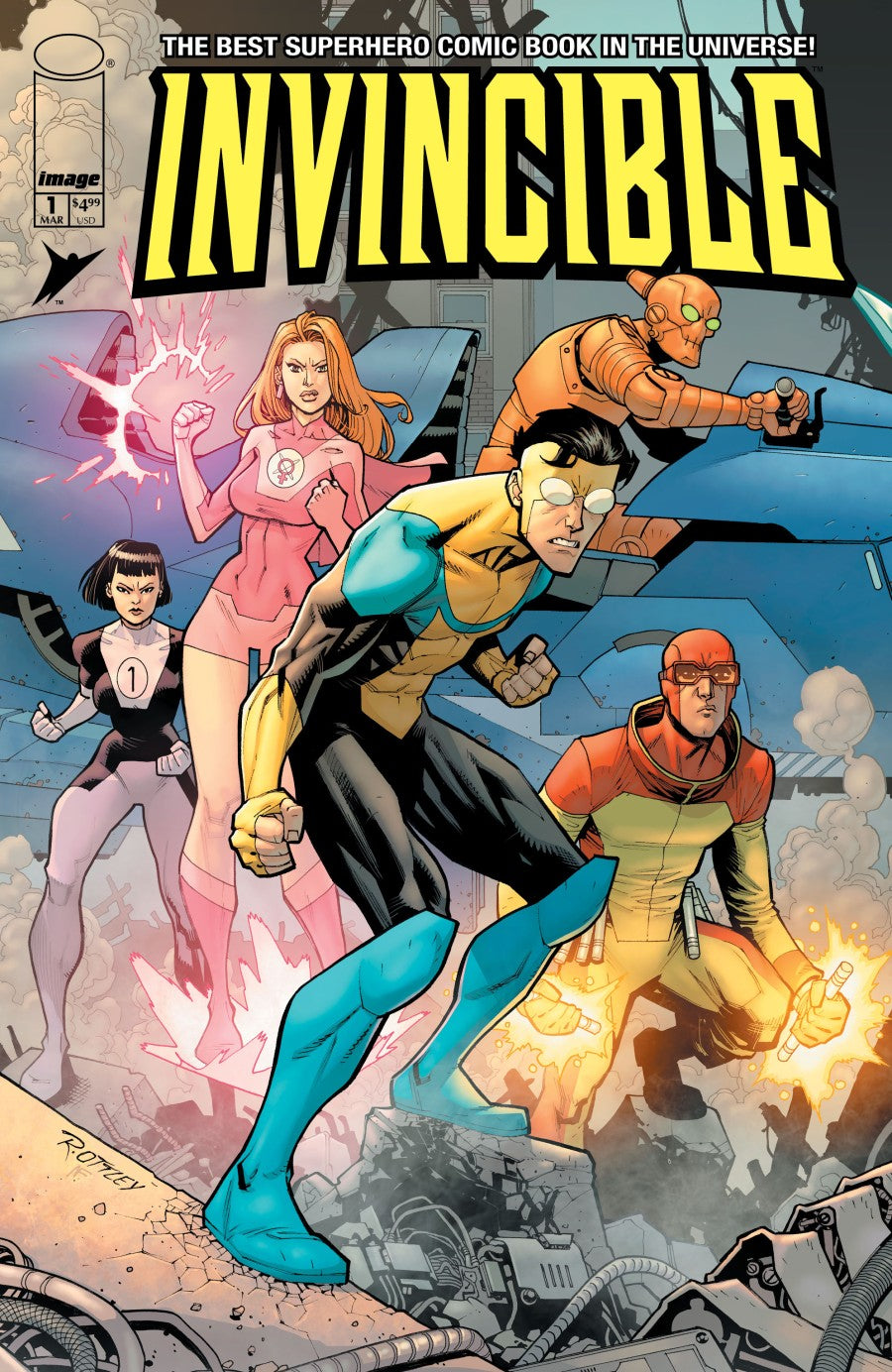 Invincible #1 2026 Foil Edition & Invincible Returns #1 Facsimile Edition 2026 Set