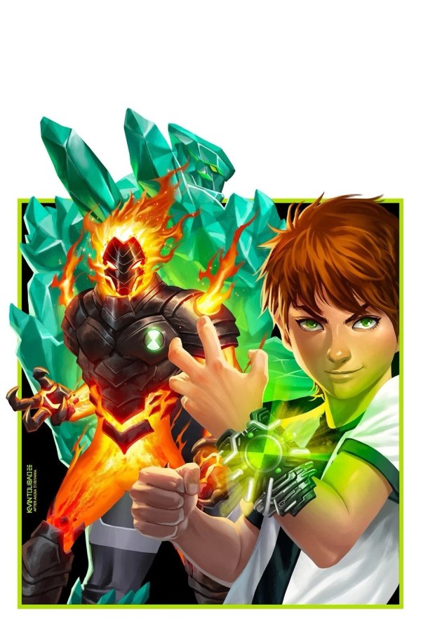 Ben 10 #1 Blank Cover Podcast Kevin Tolibao Virgin Variant