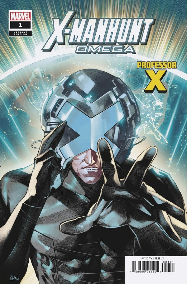 X-Manhunt Omega #1 Edwin Galmon Professor X Variant