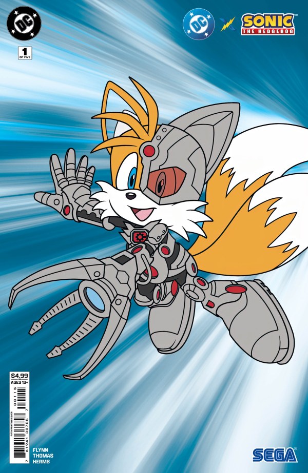 DC x Sonic the Hedgehog #1 5th Printing Pablo M. Collar