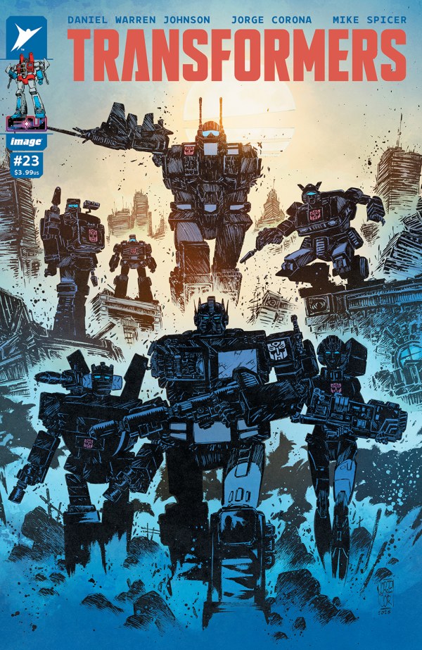 Transformers #23 Cover B Jorge Corona Variant