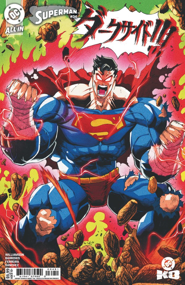 Superman #34 Cover E Mario 'Fox' Foccillo Variant