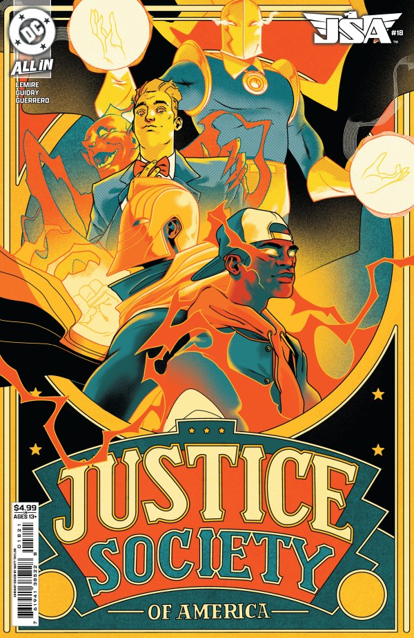 JSA #18 Cover B Matt Taylor Variant