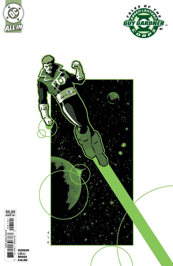 Tales of the Green Lantern Corps: Guy Gardner #1 Cover B David Aja Variant