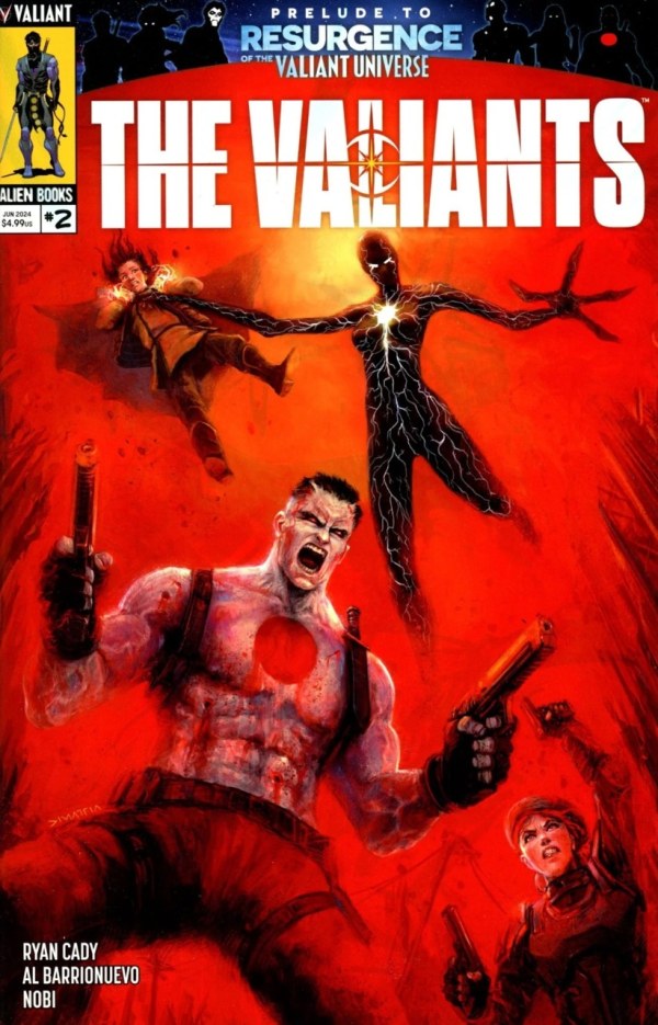 The Valiants Full Set #1-4