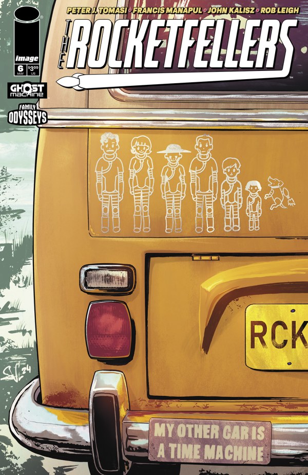 The Rocketfellers #6 Cover C Sean Von Gorman Variant